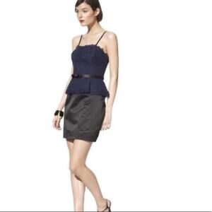 NWT Kate Young for Target blue lace & satin dress